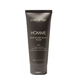 La Biosthetique Hair Beard Body Wash - Очищающий, увлажняющий и освежающий гель для тела, волос и бороды 75 мл