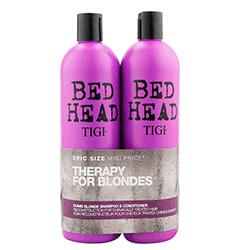 TIGI Bed Head Colour Dumb Blonde - Набор для "Умных блондинок" (шампунь 750мл+кондиционер 750мл)