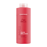 Wella Invigo Color Brilliance - Бальзам-уход для защиты цвета окрашенных нормальных и тонких волос 1000 мл