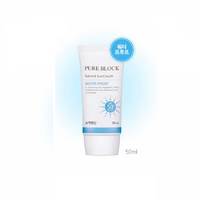A'pieu Pure Block Natural Waterproof Sun Cream - Крем солнцезащитный водостойкий 50 мл