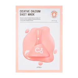 A'pieu Cicative Calcium Sheet Mask - Маска для лица тканевая с кальцием 22 г