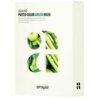 Avajar Phyto-Color Green Mask - Успокаивающая и увлажняющая маска 10 шт