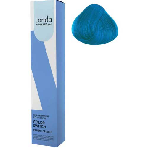 Londa Color Switch Crush! Celeste - Оттеночная краска прямого действия (голубой) 80 мл