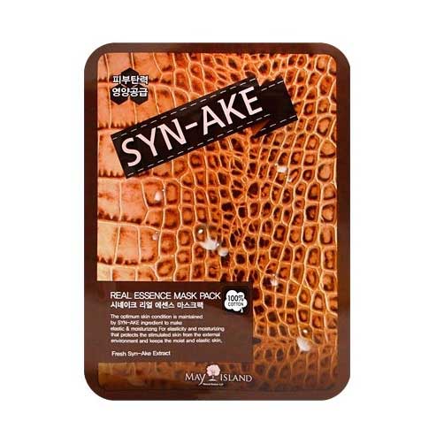May Island Real Essence Syn-Ake Mask Pack - Маска для лица тканевая 25 мл
