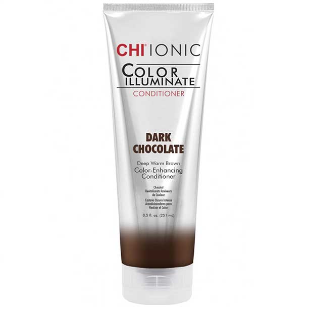 CHI Ionic Color Illuminate Dark Chocolate Conditioner - Кондиционер оттеночный (темный шоколад) 251 мл