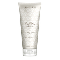 Selective Pearl Sublime Ultimate Luxury Balm - Бальзам с экстрактом жемчуга для глубокого ухода и придания блеска светлым и химически обработанным волосам 200 мл