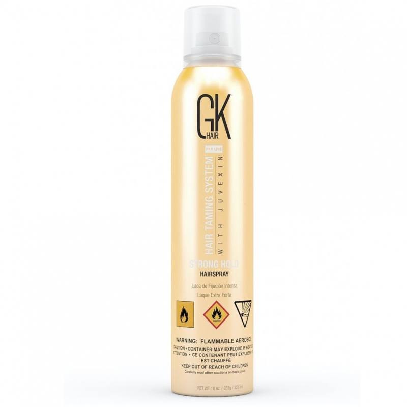 GKhair Global Keratin Hair Spray Strong Hold - Лак для волос сильной фиксации 320 мл