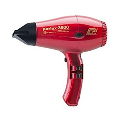 Parlux 3500 SuperCompact Ceramic+Ionic - Фен, красный, 2000 Вт