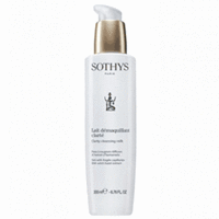 Sothys Essential Preparing Treatments Clarity Cleansing Milk - Очищающее молочко для кожи с хрупкими капиллярами с экстрактом гамамелиса 200 мл 