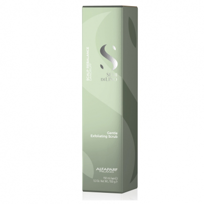 Alfaparf Semi Di Lino Scalp Gentle Exfoliating Scrub - Скраб против перхоти 150 мл