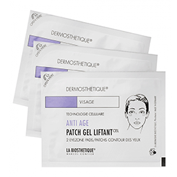 La Biosthetique Anti-Age Patch Gel Liftant - Антивозрастной клеточно-активный гидрогель для кожи вокруг глаз с мгновенным лифтинг-эффектом (патчи в форме бобов) 10*2 шт