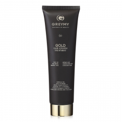 Greymy Hair Keratin Treatment Cream Gold - Кератиновый крем для выпрямления волос с частицами золота 100 мл