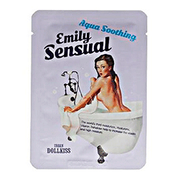 Baviphat Urban Dollkiss The Mask Aqua Soothing - Маска тканевая для лица гиалуроновая 25 г