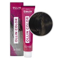 Ollin Professional Ollin Color - Перманентная крем-краска для волос 3/0 темный шатен 60 мл