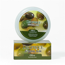 Deoproce Natural Skin Olive Nourishing Cream - Крем для лица и тела питательный на основе масла оливы 100 г