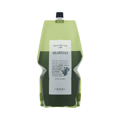 Lebel Natural Hair Soap Treatment Seaweed - Шампунь с морскими водорослями 1600 мл
