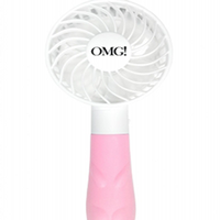 Double Dare OMG - Ручной вентилятор для сушки масок розовый