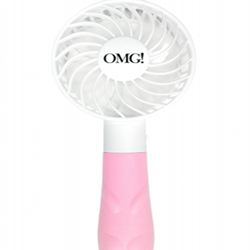Double Dare OMG - Ручной вентилятор для сушки масок розовый
