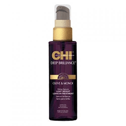 CHI Deep Brilliance Olive and Monoi Optimum Shine Serum - Несмываемая сыворотка для сияния волос 177 мл