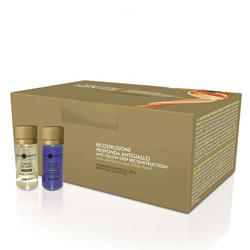 Hair Company Inimitable Blond Anti-Yellow Deep Reconstruction - Глубокое восстановление с анти-желтым эффектом 10x10 мл