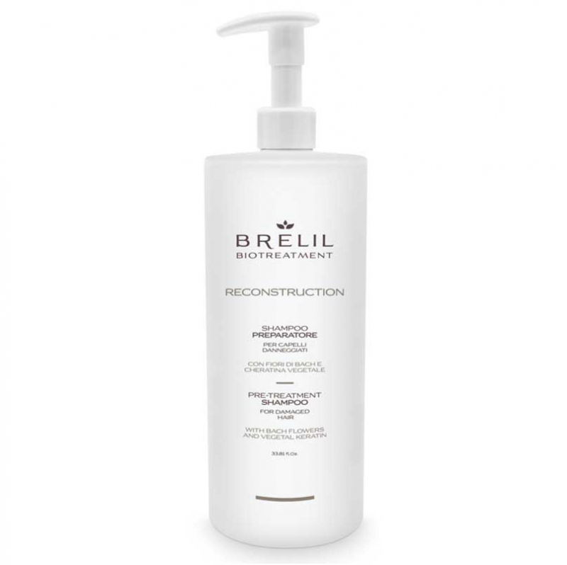 Brelil Bio Traitement Reconstruction Shampoo - Подготовительный шампунь 1000 мл