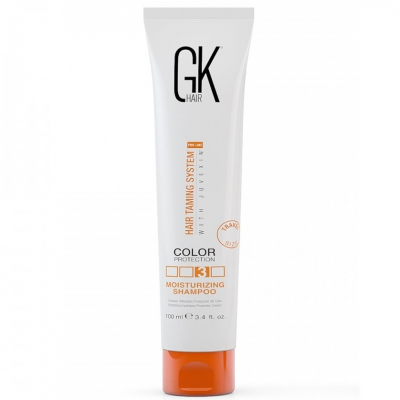 GKhair Global Keratin Moisturizing Shampoo Color Protection - Увлажняющий шампунь защита цвета 100 мл