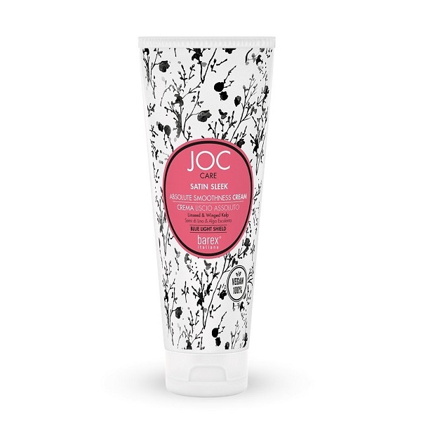 Barex Joc Care Satin Sleek Cream - Разглаживающий крем для волос с льняным семенем и крылатой водорослью 200 мл
