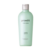 Lebel Proedit Care Works Home Charge Soft Fit Shampoo - Шампунь для жестких и непослушных волос 300 мл