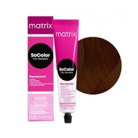Matrix SoColor Pre-Bonder - Крем-краска для волос с бондером 4NW натуральный тёплый шатен 90 мл