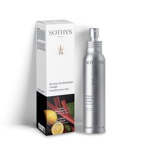 Sothys Hydrating Face Mist - Увлажняющий мист для лица лимон-ревень 100 мл