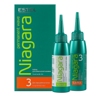 Estel Professional Niagara No3 - Набор для химической завивки окрашенных волос (фиксаж-перманент 100 мл + био-перманент No3 100 мл)