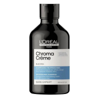 L'Oreal Professionnel Serie Expert Chroma Creme Shampoo Blue Dyes - Шампунь с синим пигментом для нейтрализации оранжевого оттенка 300 мл