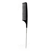 Moroccanoil Carbon Comb Metal Tall CC-T - Расческа карбоновая с металлической ручкой 