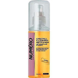 Brelil Numero Illuminating Crystals With Macadami and Argan Oil - Жидкие кристаллы для придания бриллиантового блеска с маслом арганы и макадамии 75 мл