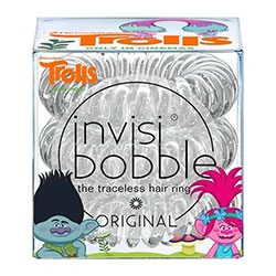 Invisibobble Original Trolls - Резинка для волос (прозрачный) 3 шт