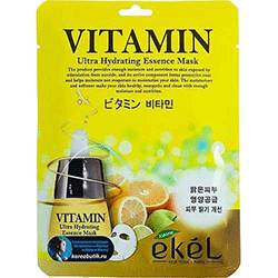 Ekel - Маска тканевая с витамином C 25 г