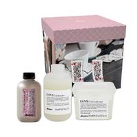 Davines Love Curl Gift Box - Набор для усиления завитка (шампунь 250 мл, кондиционер 250 мл, сыворотка 250 мл)