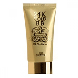 Baviphat Urban Dollkiss Agamemnon 24K Gold Bb Cream Natural Spf 50+ Pa - Крем ББ с 24к золотом тон 23 (натуральный) 50 мл