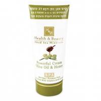 Health and Beauty Cream Powerful Olive Oil and Honey - Интенсивный крем на основе оливкового масла и меда 180 мл