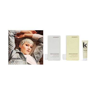 Kevin Murphy Smooth It All Over Kit - Набор для волос (шампунь 250 мл, кондиционер 250 мл, крем для рук 100 мл)