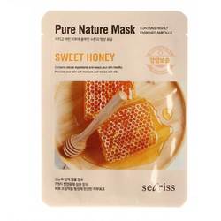 Anskin Secriss Pure Nature Mask Pack-Sweet Honey - Маска для лица тканевая 25 мл