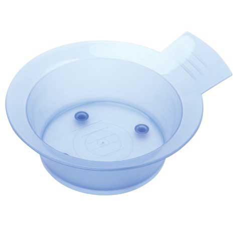 Dewal JPP052D - Чаша для краски с ручкой, с резинкой на дне (голубая) 300 мл