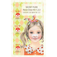 The Saem Secret Pure Nose Clear Kit 1•2•3 - Пластырь для удаления черных точек 6 г