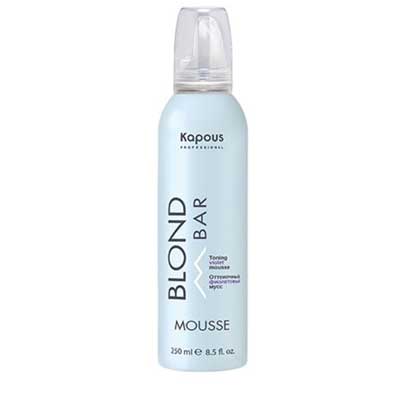 Kapous Professional Blond Bar Mousse - Оттеночный мусс фиолетовый 250 мл