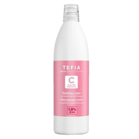 Tefia Color Creats Oxidizing Cream - Окисляющий крем с глицерином и альфа-бисабололом 1,8% 1000 мл