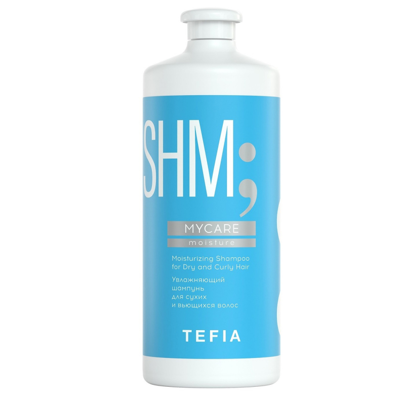 Tefia Mycare Moisture Shampoo - Увлажняющий шампунь для сухих и вьющихся волос 1000 мл
