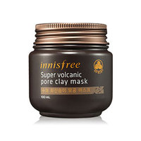 Innisfree Super Volcanic Pore Clay Mask - Маска для лица очищающая вулканическая 100 мл