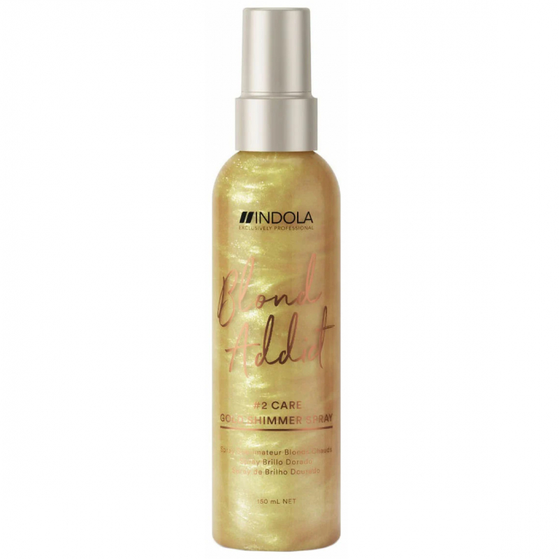 Indola Blond Addict Gold Shimmer Spray - Спрей для придания золотого блеска 150 мл