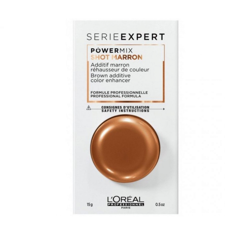 L'Oreal Professionnel Serie Expert Mix Factory Shot Brown - Шот флюид-добавка коричневый 15 мл