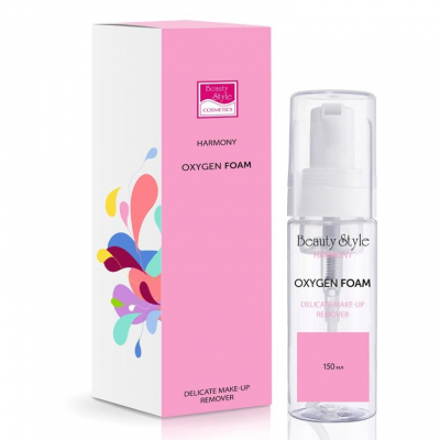 Beauty Style Harmony Oxygen Foam - Кислородная пенка для умывания с хлопком 150 мл